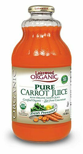 Lakewood Organic Pure Juice Fresh Pressed Carrot 32 Fl Oz
| Pack of 6 - PlantX US