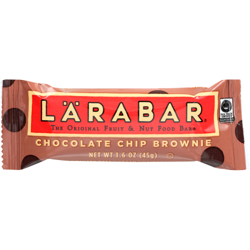 Larabar - Bar - Chocolate Chip Brownie, 1.6oz (Pack of 16)