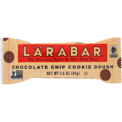 Larabar - Chocolate Chip Cookie Dough - 1.6 OZ | Pack of 16 - PlantX US
