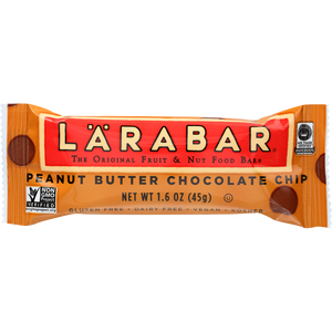 Larabar Energy Bar Peanut Butter Chocolate Chip - 1.6 Oz
 | Pack of 16