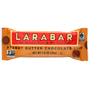 Larabar - Bar - Peanut Butter Chocolate Chip, 1.6oz (Pack of 16)