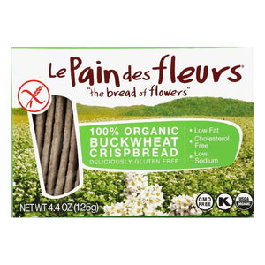 Le Pain des Fleurs Crispbread, Buckwheat
| Pack of 6