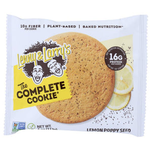 Lenny & Larry's - Complete Cookie Lemon Poppy Seed, 4oz