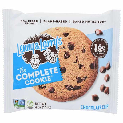 Lenny & Larrys - Complete Cookie - Chocolate Chip, 4oz (Pack of 12)