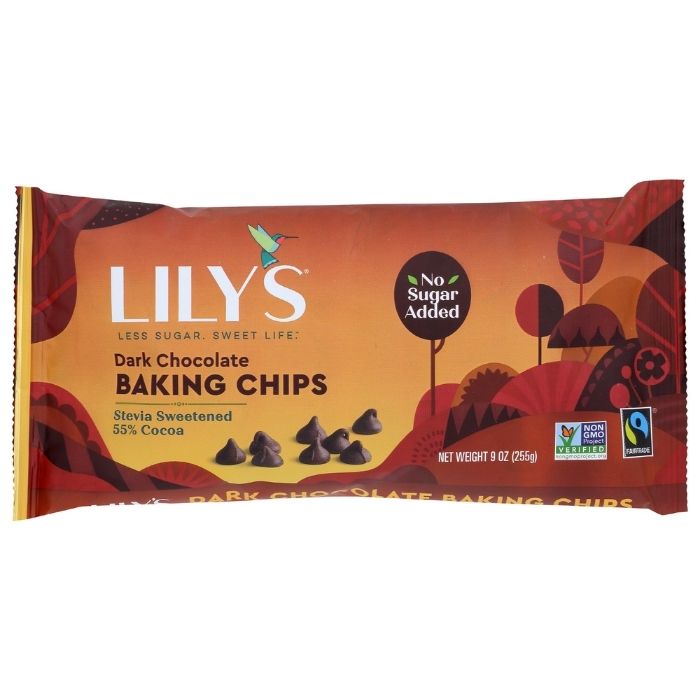 Lily's Dark Chocolate Baking Chips, 9oz