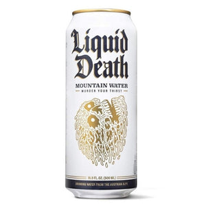 Liquid Death - Mountain Water, 16.9 oz