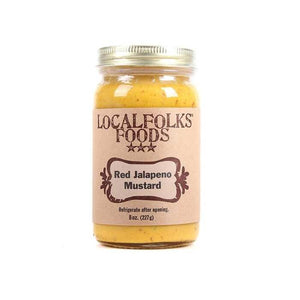 LocalFolks Foods - Red Jalapeno Mustard, 8oz