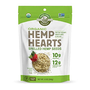 Manitoba Harvest - Organic Hemp Hearts Shelled Hemp Seeds - 12 Oz.
 | Pack of 6