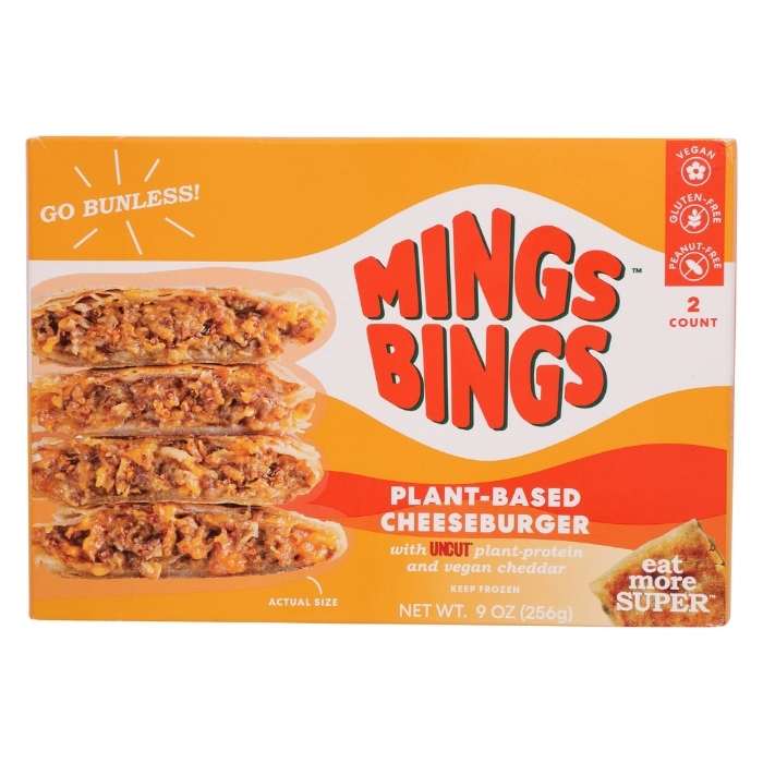 Mings Bings PlantBased Cheeseburger Bings, 9oz