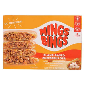 Mings Bings - Plant-Based Cheeseburger Bings, 9oz