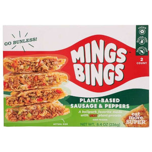 Mings Bings - Plant-Based Sausage & Pepper Bings, 9oz