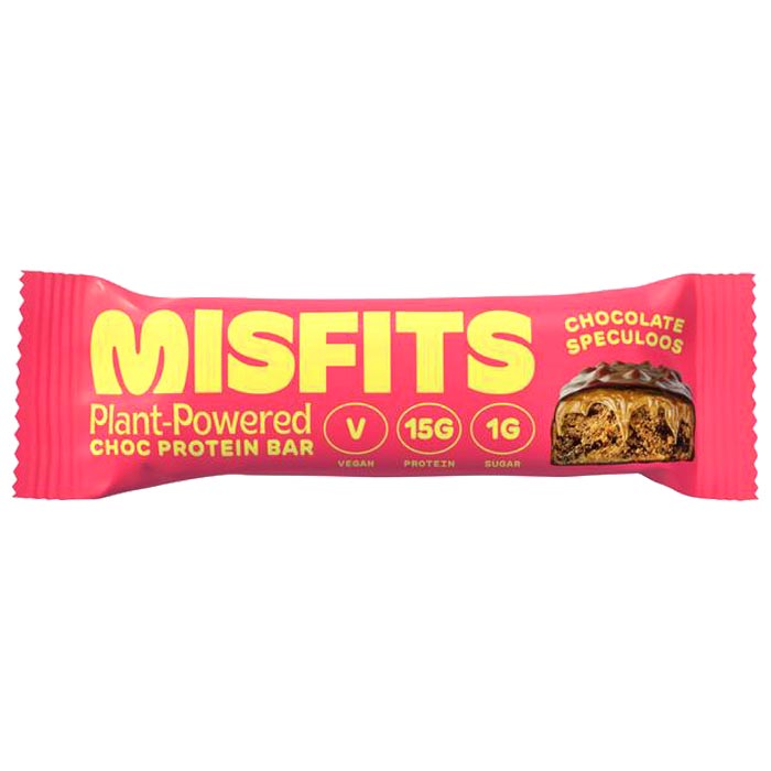 Misfits - Vegan Protein Bars Speculoos, 1.6oz