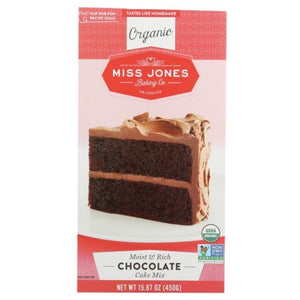 Miss Jones Baking Co - Chocolate Cake Mix , 15.87 oz