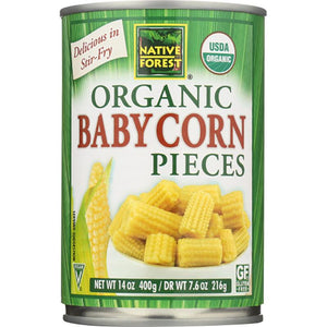 Native Forest - Cut Baby Corn, 14oz