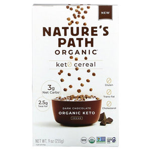 Nature's Path, Organic Keto Cereal, Dark Chocolate, 9 Oz
| Pack of 12