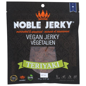 Noble Jerky - Vegan Jerky Teriyaki, 2.47oz