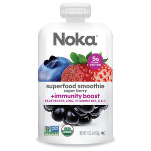 Noka - Superfood Immunity Boost Smoothies, 4.22oz | Assorted Flavors