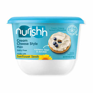 Nourishh - Cream Cheese Plain, 8oz | Pack of 6