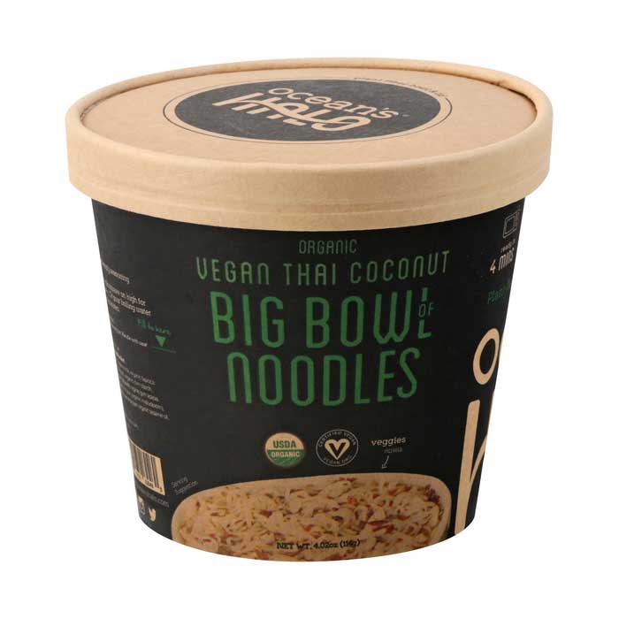 Ocean's Halo - Thai Coconut Big Bowl of Noodles, 4.02oz