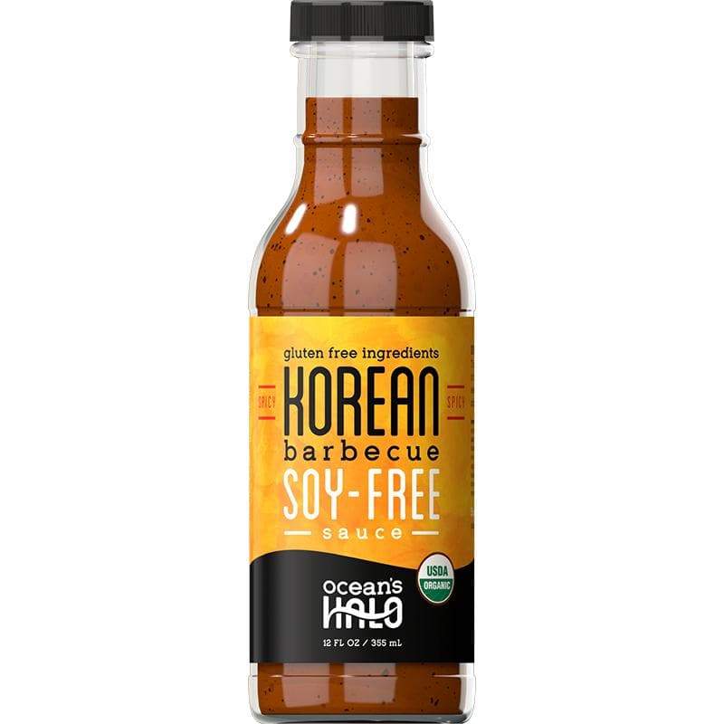 Oceans Broth Spicy Korean BBQ SoyFree Sauce, 12oz PlantX US