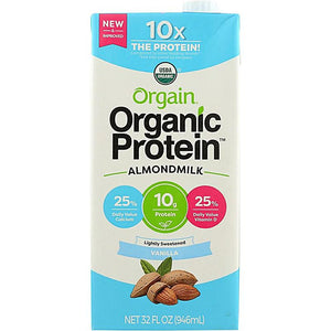 Orgain- Protein Almondmilk Vanilla Unsweetened, 33 oz