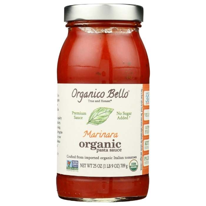 Organico Bello - Organic Pasta Sauces - PlantX US