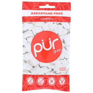 PUR: Gum Sugar-Free Cinnamon Chewing Gum, 2.72 oz
 | Pack of 12