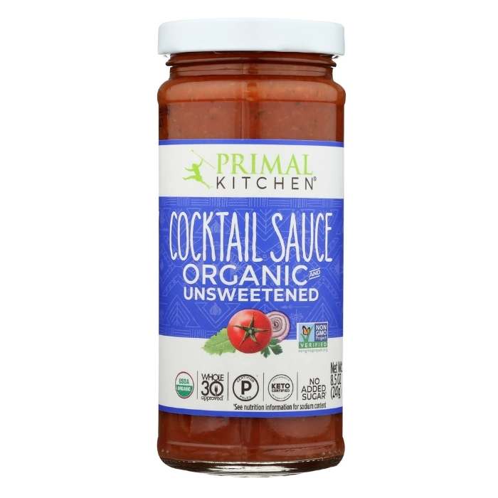 Primal Kitchen - Organic Unsweetened Cocktail Sauce, 8.5oz - front