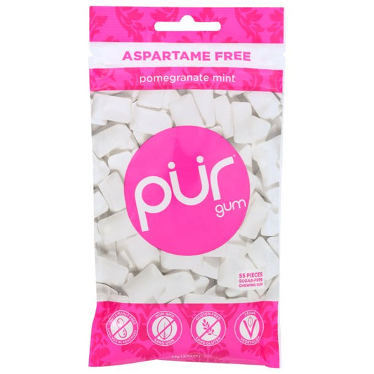 Pur - Gum - Pomegranate Mint, 2.72oz (Pack of 12)