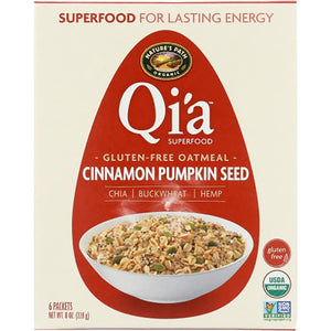 Qi'a - Oatmeal Cinnamon Pumpkin Seed, 8oz