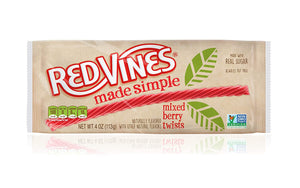 Red Vines - Licorice Made Simple, Mixed Berry Twist, 4oz  | Pack of 9