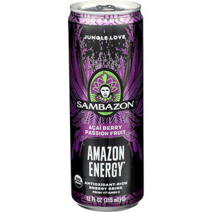 SAMBAZON: Amazon Energy Acai Berry Passion Fruit, 12 fo
 | Pack of 12
