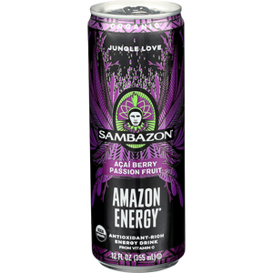 SAMBAZON: Amazon Energy Acai Berry Passion Fruit, 12 fo
| Pack of 12