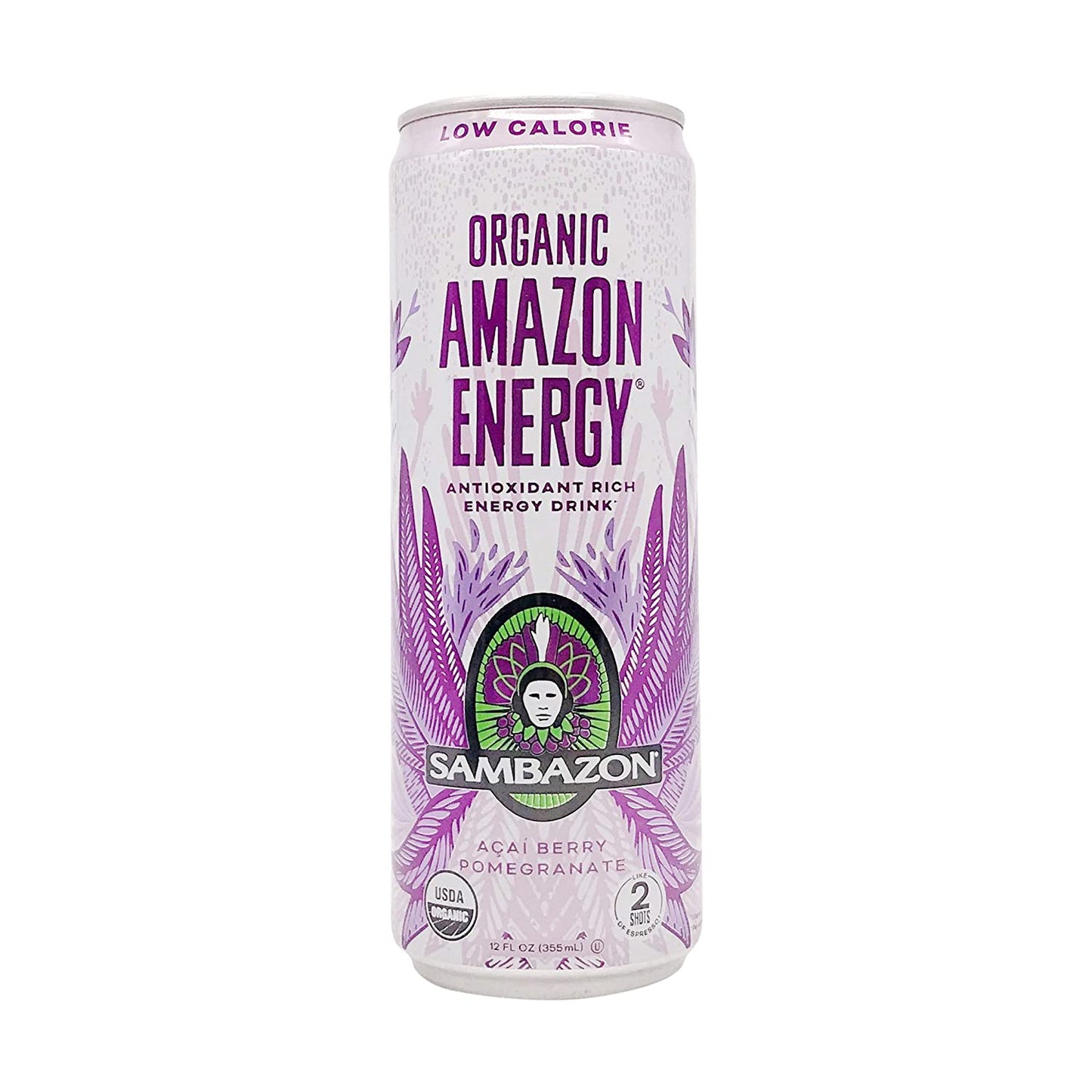 SAMBAZON: Amazon, Energy Low Calorie, 12 fo
| Pack of 12 - PlantX US