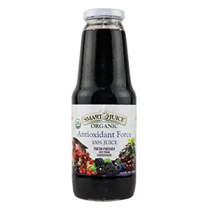 SMART JUICE: Organic Antioxidant Force 100% Juice, 33.8 oz
 | Pack of 6