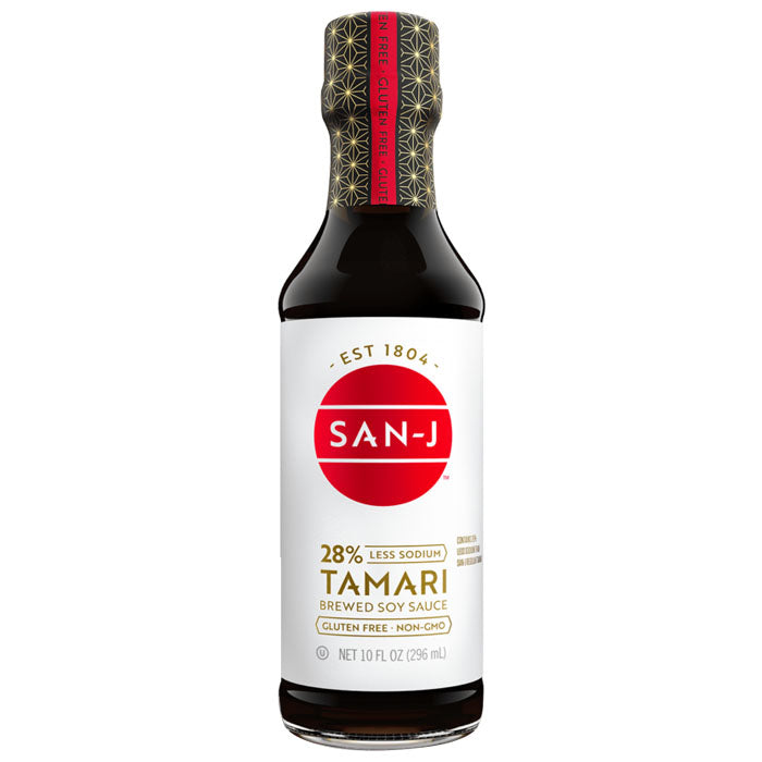 San-J - Gluten-Free Tamari Soy Sauce, 10 Fl Oz | Buy Now At PlantX