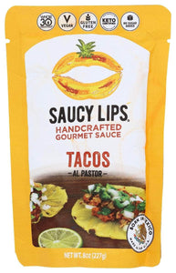 Saucy Lips: Taco Al Pasto Sauce , 8 Oz
 | Pack of 6