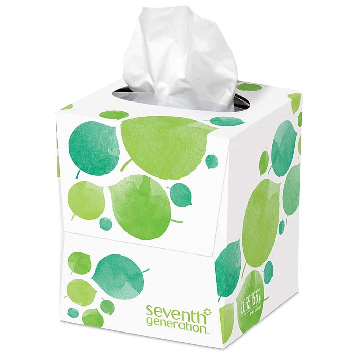 Seventh Generation - Facial Tissues - back