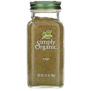 Simply Organic - Organic Ground Sage, 1.41oz