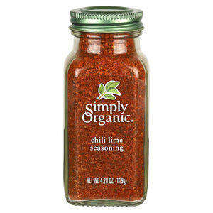Simply Organic Organic Chili Lime Seasoning Powder, 4.20 Oz
 | Pack of 6