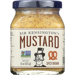 Sir Kensington's - Spicy Brown Mustard, 11oz