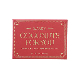 Sjaak's - Coconuts For You Truffles (Paleo), 5.5oz