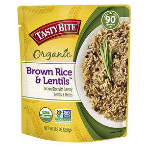 Tasty Bite - Brown Rice & Lentils, 8.8oz
 | Pack of 6