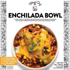 Tattooed Chef - Enchilada Bowl, 10oz | Pack of 6