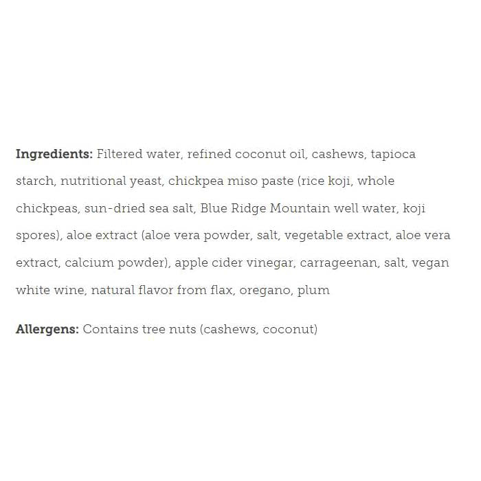 The Uncreamery - Classic Brie Wheel, 5oz - back