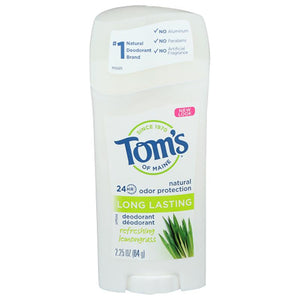 Tom's of Maine - Lemongrass Long Lasting Deodorant, 2.25oz