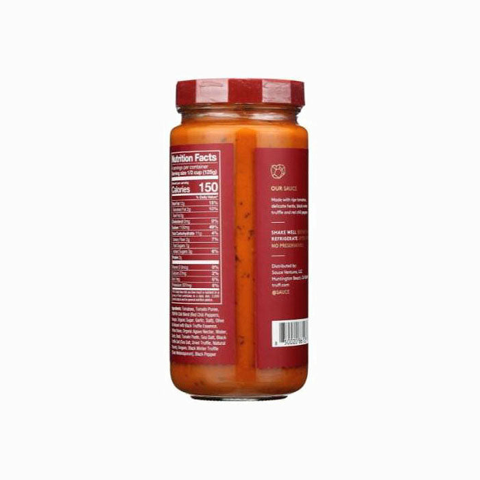 Truff - Black Truffle Pasta Sauce - Black Truffle Arrabbiata, 17oz - back