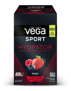 Vega Hydrator,Electrolyte,Berry, 0.1 oz
| Pack of 30