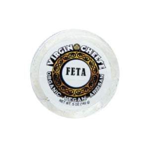 Virgin Cheese - Organic Vegan Artisan Feta Cheese, 5oz