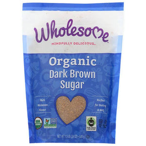 Wholesome - Organic Dark Brown Sugar - 24 Oz | Pack of 3